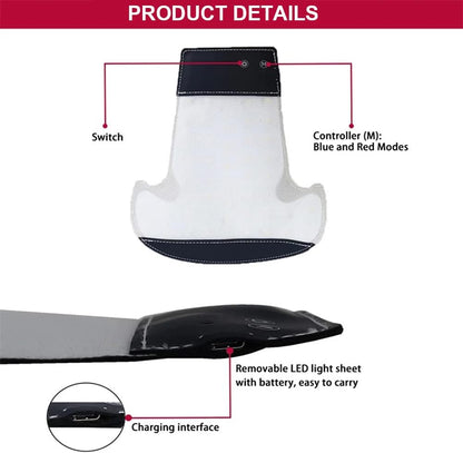قبعة نمو الشعر باضاءة LED من ار ار-واي ار ال، قبعة علاج بالضوء الاحمر لنمو الشعر، قبعة بالاشعة تحت الحمراء لمكافحة تساقط الشعر مع 48 مصباح LED لفروة الرأس