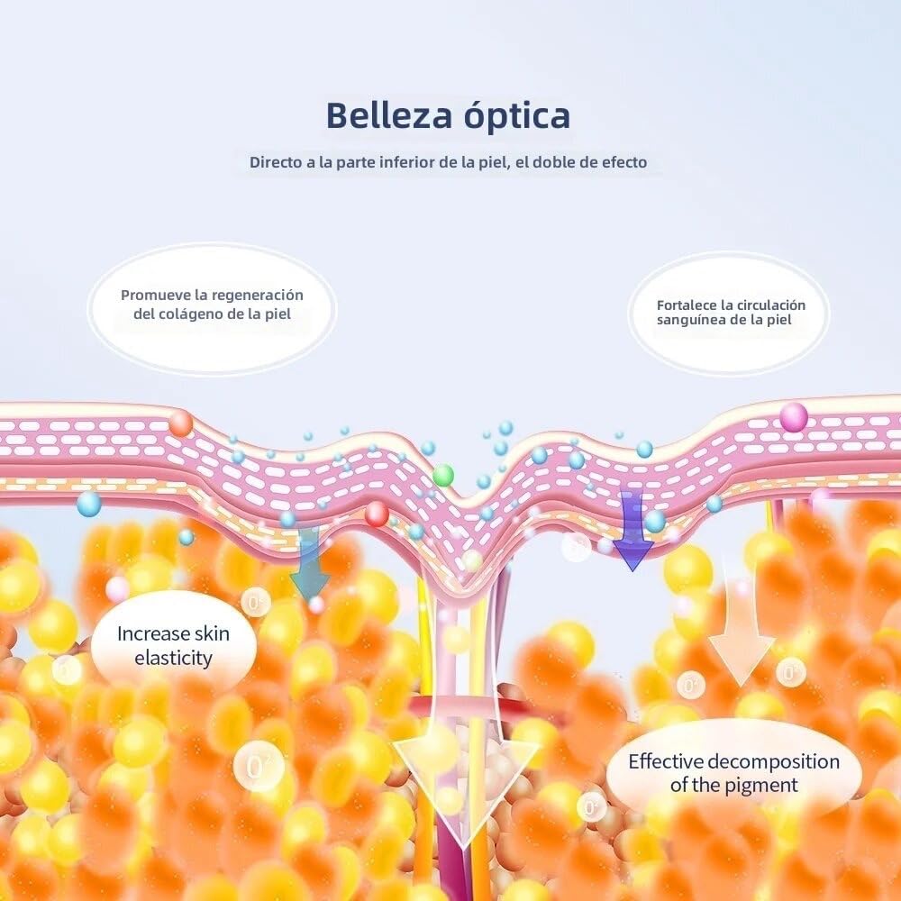 قناع وجه احترافي باضاءة LED بـ 7 الوان مع شحن USB - قناع وجه كوري للعناية بالبشرة لتجديد شباب الوجه، قناع LED مع ضوء احمر للوجه